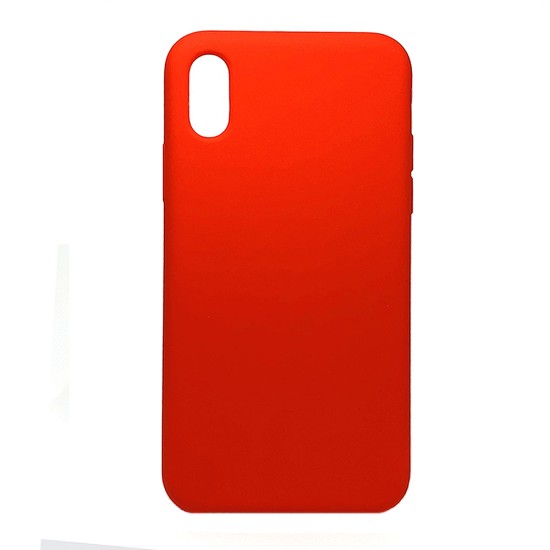 Capa de Silicone para Apple iPhone X/XS Vermelho